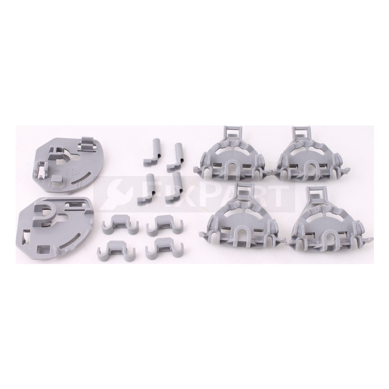 Kit De Roulement Inférieur Panier Pour Lave-vaisselle Bosch, Neff, Siemens - Réf. 418675