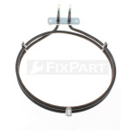 Whirlpool Indesit 481225998405 rond verwarmingselement afbeelding 1