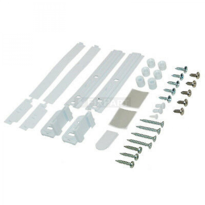 Manutenzione Elettrodomestici Kit Cambio Porta Frigo Whirlpool Bauknecht - Guida A Traliccio Per Porte In Legno, Ricambio 481231028208 Ricambio Frigorifero