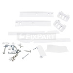 Whirlpool Indesit 481231028208 drag hinge image 3