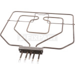 Bosch Siemens 00438196 grillelement afbeelding 2