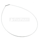 Whirlpool Indesit 482000029103 Türmanschetten Spannring Bild 1