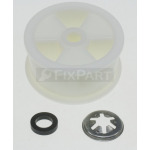 Rouleau tendeur Brandt 57X2519 sèche-linge image 3