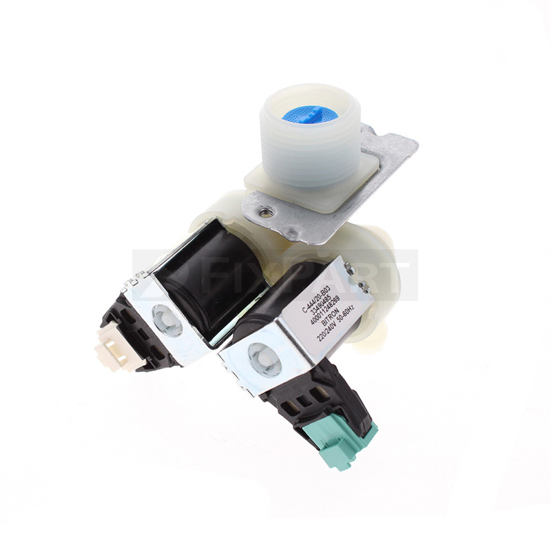 Elettrovalvola Ingresso Acqua 2 Vie Per Lavatrice – Indesit, Hotpoint, Ariston, VAL32, Nuova