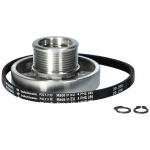 Beko Grundig Arcelik 492204404 belt wheel tumble dryer image 1