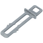 Whirlpool Indesit C00282807 door hook dishwasher image 1