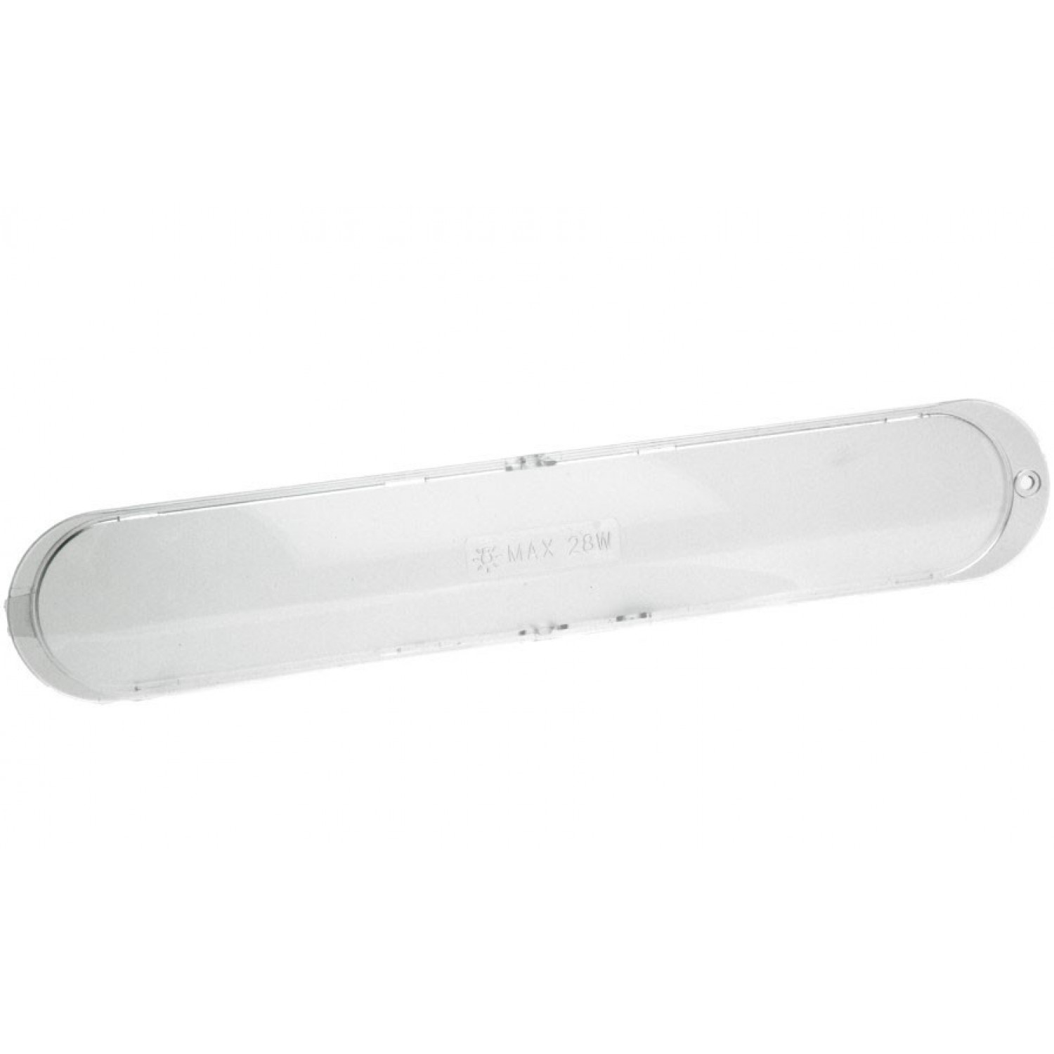 2 Caches Lumière Transparents Pour Hotte De Cuisine - Abat-jour De Remplacement, Compatible Avec La Plupart Des Hottes