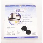 Koolstoffilter voor afzuigkap van Candy, Elica, Whirlpool en meer - Eurofilter FILTRE CHARBONS TYP 29 (X2) ALTERNATIVE ELICA - EL afbeelding 2