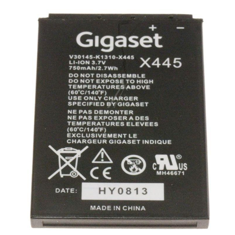 Batterie Remplacement 2000mAh Pour Téléphone Gigaset V30145 - Neuf Vhbw
