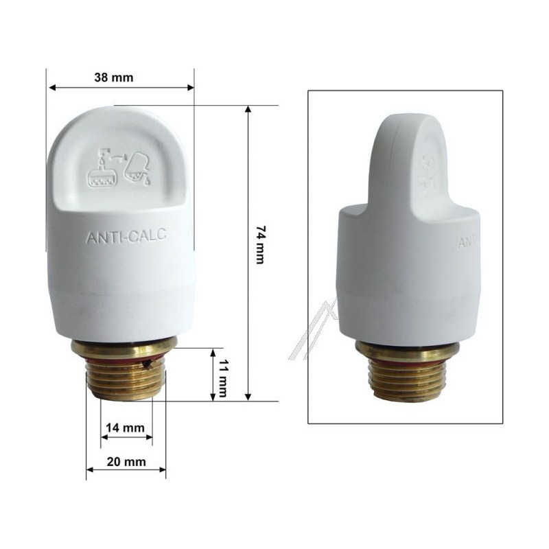 Genuine TEFAL Boiler Cap For Steam Generators - Replacement Part CS00132541