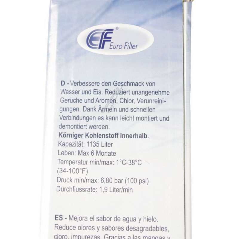 Eurofilter WF001 Wasserfilter – FixPart