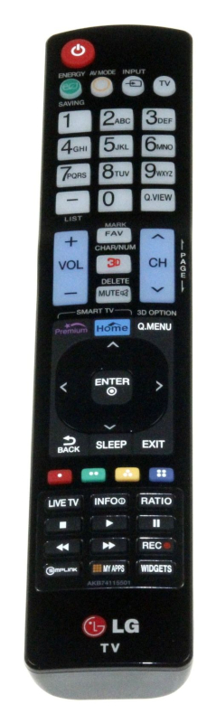 RemotesReplaced Telecomando compatibile con la Lg 6710T00008B