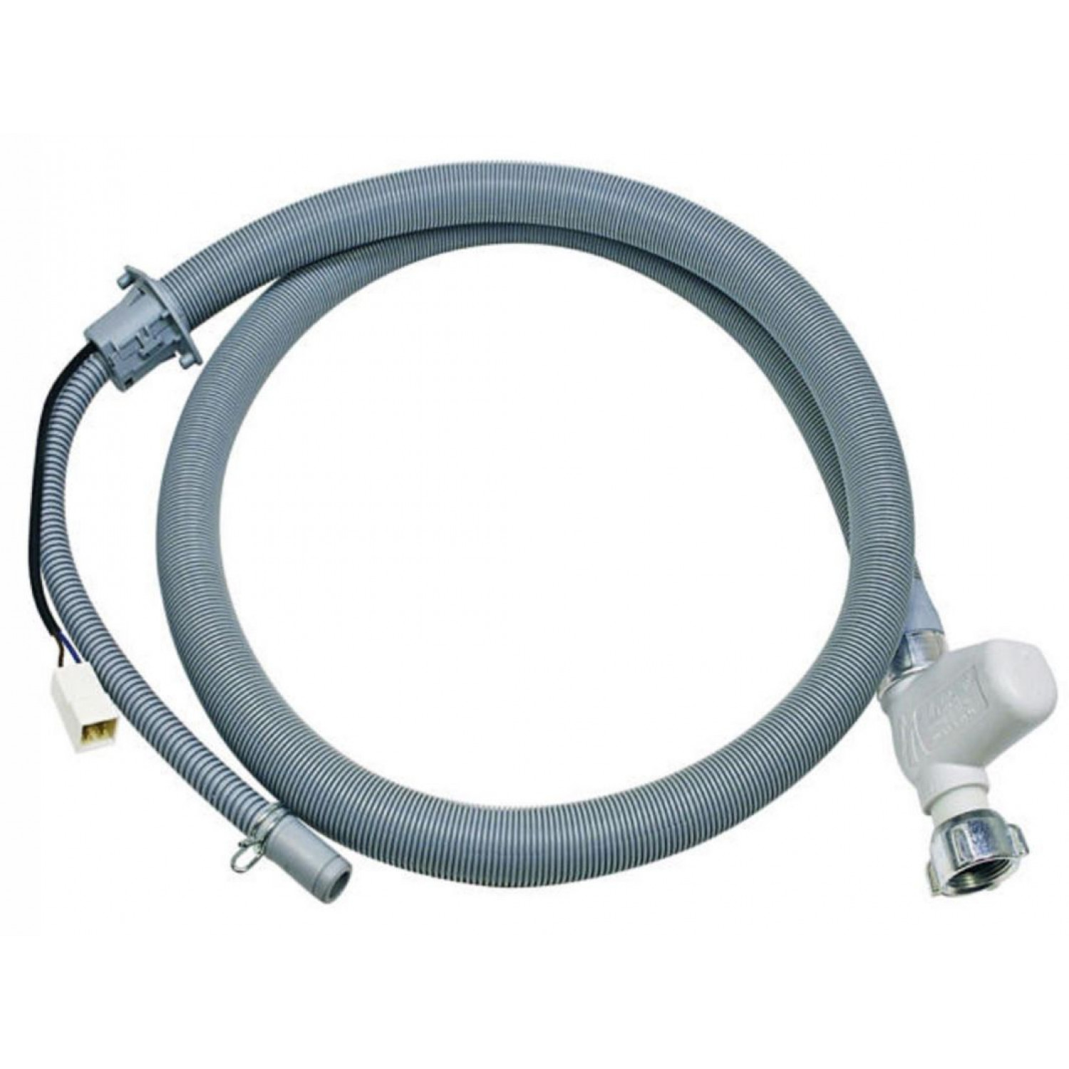 Bauknecht 481010802244 Tubo Di Alimentazione Aquastop Per Lavatrice - Compatibile Con Indesit Hotpoint C00447490, 10 Bar, 90°C