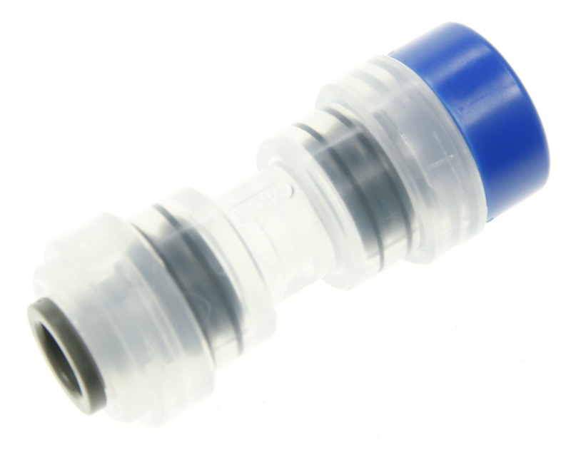 Raccord Droit 1/4 Pour Tuyau De Frigo Américain - Diamètre 6,35 Mm - Marque Water Filter Man Ltd