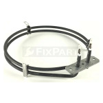 Whirlpool Indesit 480121101186 elemento riscaldante rotondo immagine 1