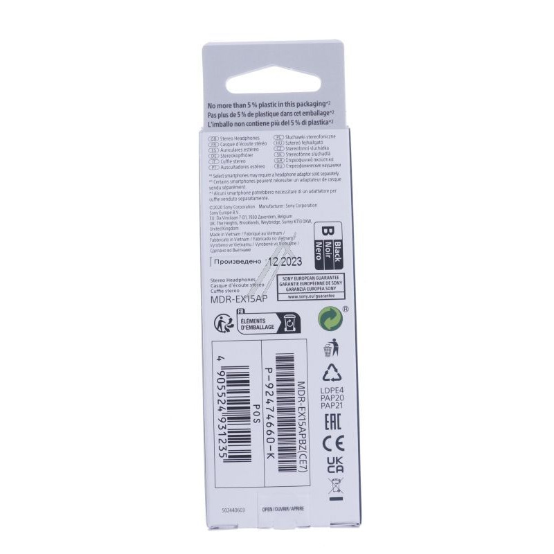 FixPart Sony mikro sluchátka mobilní telefon