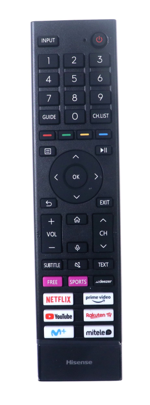 Télécommande Pour TV Hisense 50AE7000F Et 50AE7210F - Référence EN2G30H - Neuf Sous Blister