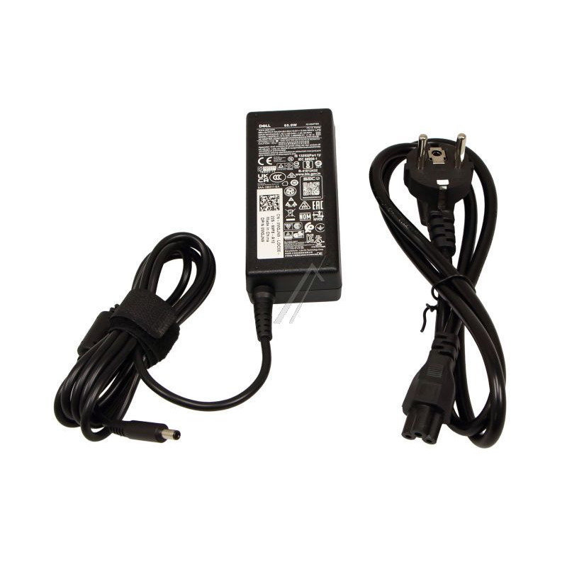 Dell Adattatore AC 65W MGJN9 – Alimentatore Per Notebook, Pin 4,5mm, Colore Nero, Per Inspiron 11 3000 E Altri