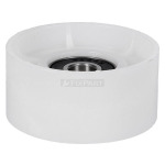 Rouleau tendeur pour sèche-linge de Bosch, Constructa, Siemens et plus encore - Europart 00632045 image 3
