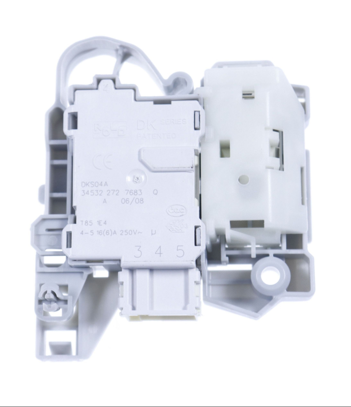 Rondella Serratura Porta Con Interruttore Per Lavatrice Electrolux, Ricambio 5304514774 4839359