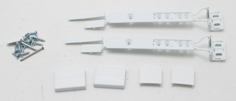 Soporte De Montaje De Plástico Para Puerta De Frigorífico Y Congelador Integrado, Kit Dlizante De Fijación Para Accorios De Conector De Puerta De Riel Dlizante De Refrigerador - AliExprs
