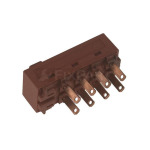 Interrupteur à glissière Whirlpool Indesit 488000861141 hotte aspirante image 1