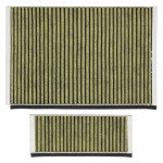 Active carbon filter for extractor hood of Siemens - Bluparts 10108265 image 2