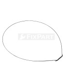 Deurmanchet spanring voor wasmachine van Hotpoint/Ariston, Indesit, Whirlpool en meer - AltPart 00123025 afbeelding 1