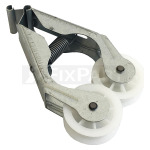 Rouleau tendeur Whirlpool Indesit 481235818055 pour sèche-linge image 1