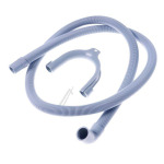 Quanerba 1/1.5/2/2.5/3/4/5 m afvoerslang voor wasmachine, droger, verlenging voor vaatwasser, (2M