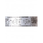 Moteur du refroidisseur/ventilateur Bosch Siemens 00645451 image 2