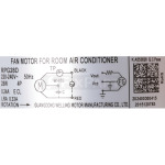 Moteur du refroidisseur/ventilateur Bosch Siemens 00645451 image 5