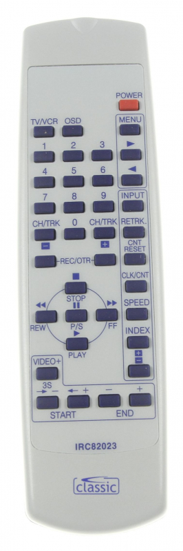 Telecomando di ricambio per DAEWOO 97P04701, VCR