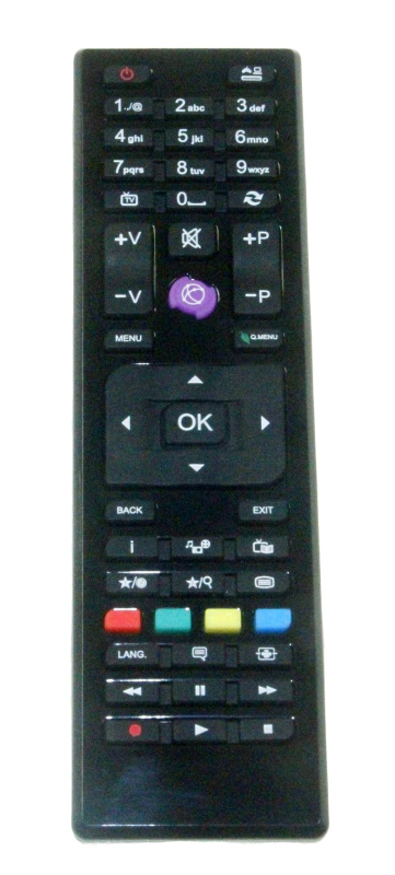 Télécommande Re-Flix Pour TV Waltham WLHD32MS12B - Plug & Play, Design Ergonomique, Remplacement Original