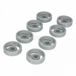 Roulette de panier pour lave-vaisselle de Ariston, Indesit, Terzi et plus encore - AltPart 482000022648 C00056347 image 2
