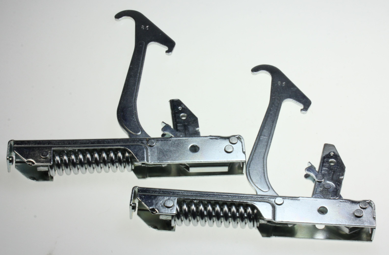 In Ferro Colore Argento 2 Cerniere Per Porta Forno Britannia/Ilve - Foto 6