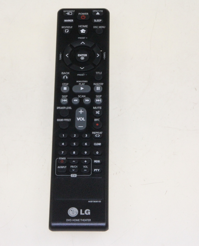 Télécommande LG Officielle AKB37026823 - Pour Systèmes Home Cinema HT304, HT305, HT306, Occasion, Garantie 6 Mois
