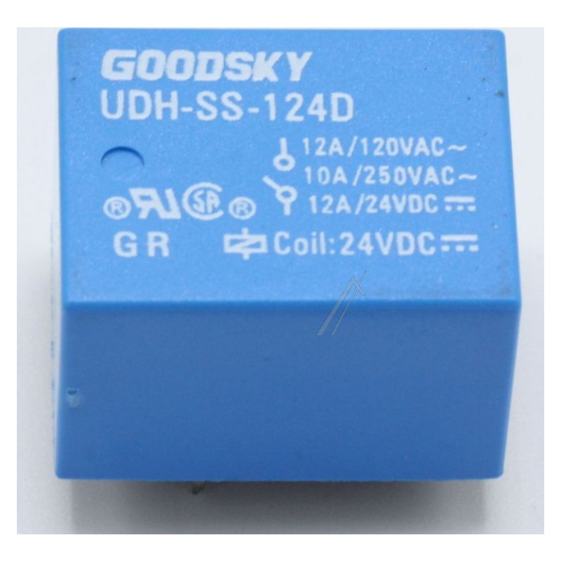 Goodsky UDH-SS-124D pcb relay (12V-24V) – FixPart