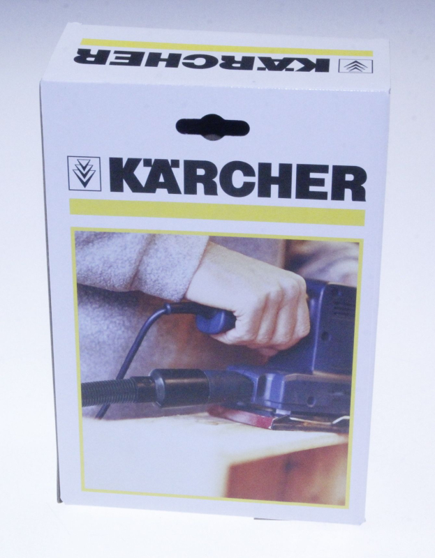 SPARES2GO Tubo flessibile da 2 m + 10 sacchetti compatibile con Karcher WD3 WD3P MV3 Wet & Dry aspirapolvere