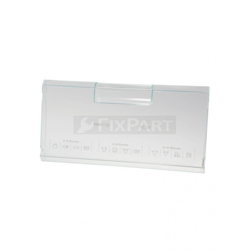 Kit de 2 façades inox de portes habillable pour réfrigérateur à tiroir