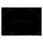 Anneau de verrouillage des poignets de porte Samsung DC91-12078D pour lave-linge image 2