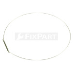 Bosch Siemens 00670743 door seal tensioning ring washing machine image 4