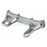 Bosch Siemens 00614390 gancho da porta secador de roupa imagem 2