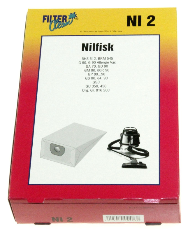 SACCHETTI PER ASPIRAPOLVERE NILFISK 107407940