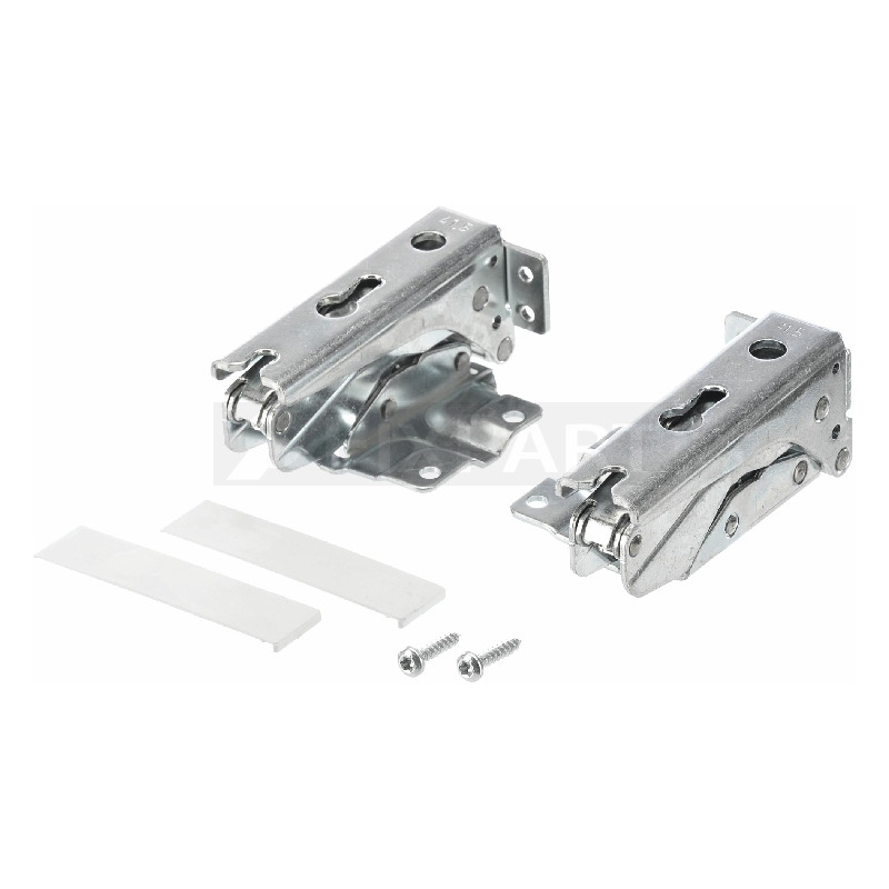 LUTH Premium Scharnier Set Koelkast Diepvries - Compatibel Met Bosch Siemens Neff AEG 00481147 481147