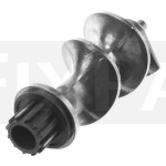 Tornillo helicoidal Bosch Siemens 12024514 para picadora de carne imagen 3