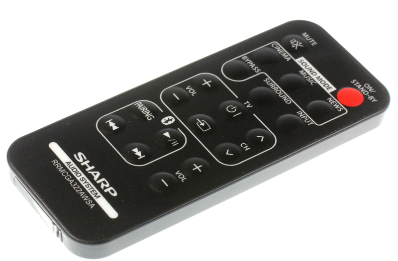 Telecomando Universale ALLIMITY Per Soundbar Sharp - Modelli RRMCGA297AWSA, HT-SB60, HT-SB40, HT-SB350, HTSB60, HTSB40, HTSB350
