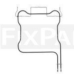 Whirlpool Indesit 488000526531 elemento calefactor inferior imagen 2