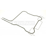 Whirlpool Indesit 488000526531 elemento calefactor inferior imagen 3