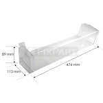 Whirlpool Indesit 481010534523 bandeja para puerta frigorífico con congelador imagen 2